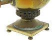 Samovar russe en laiton, H 47 cm (petits