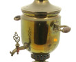 Samovar russe en laiton, H 47 cm (petits