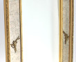 Miroir à parecloses, encadrement doré, d