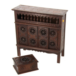 Lit-clos miniature breton (H 35 x L 35 x