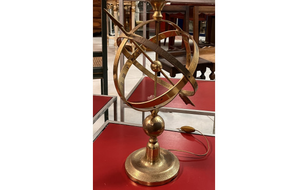 MONIX Paris - Pied de lampe astrolabe en