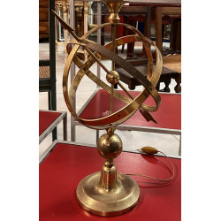 MONIX Paris - Pied de lampe astrolabe en