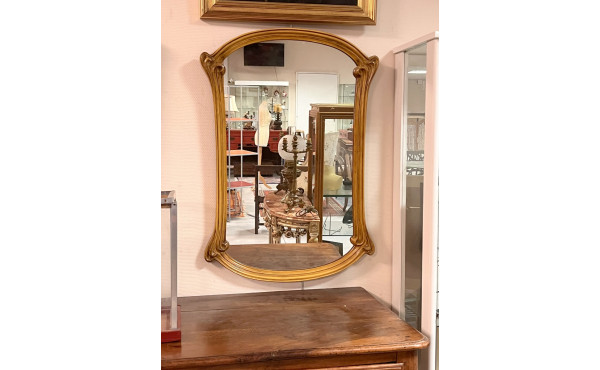 Miroir d'inspiration Art Nouveau, travai