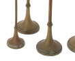 5 supports à chapeaux anciens extensible