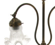 Lampe en laiton piètement en forme de né