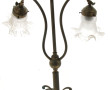 Lampe en laiton piètement en forme de né