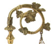 Petite lampe à huile ancienne en bronze 
