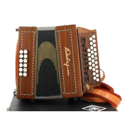 Accordéon diatonique CASTAGNARI avec sa 