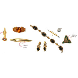 Joli lot de bijoux fantaisie : bracelet 