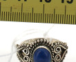 Bague argent 925ème sertie d'un lapis la