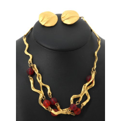 LOOLA Paris - Collier en métal argenté e