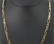 Collier en or jaune 18 carats, poinçon t