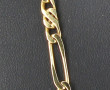 Collier en or jaune 18 carats, poinçon t