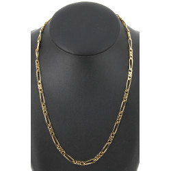 Collier en or jaune 18 carats, poinçon t
