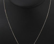 Collier en or gris 375ème (9 cts) maille