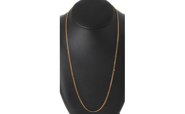 Chaîne en or jaune 18 carats, poinçon tê