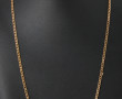 Chaîne en or jaune 18 carats, poinçon tê