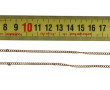 Chaîne en or jaune 18 carats, poinçon tê