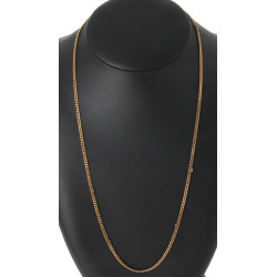 Chaîne en or jaune 18 carats, poinçon tê