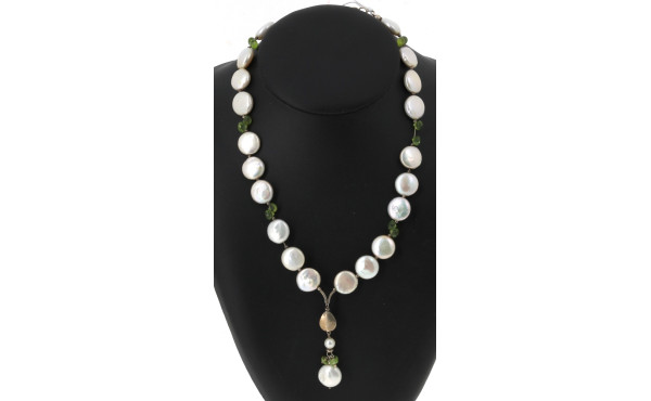Lot de 2 colliers en perles d'eau douce