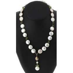 Lot de 2 colliers en perles d'eau douce