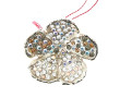 DOLCE VITA - Broche fleur en métal et st