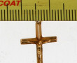 Pendentif croix en or jaune 18 carats, p