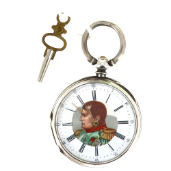 NAPOLEON - Montre de gousset en argent, 