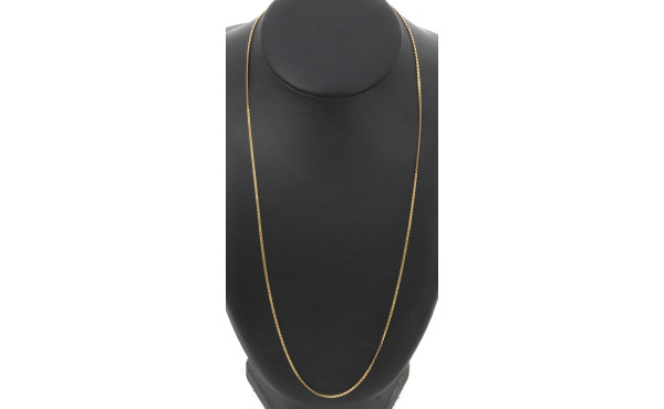 Chaîne en or jaune 18 cts (750ème) avec 