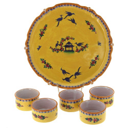 PERRIER et FILS Paris - Service à crème 