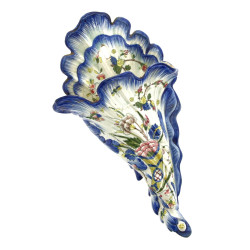 GIEN - Cornet d'applique de forme rocail