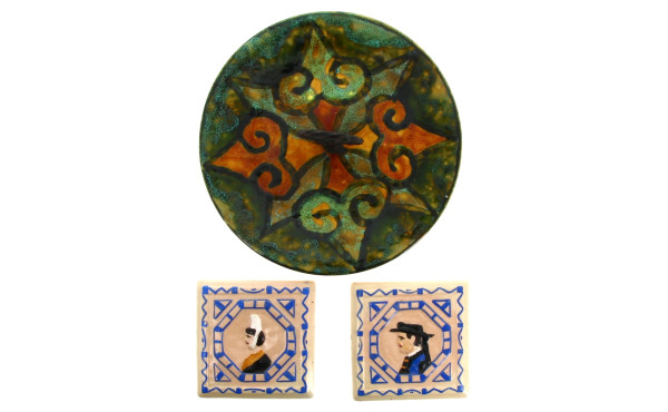 YVON ROY - Paire de dessous de bouteille