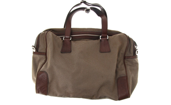 KENZO - Petit sac week-end en cuir et to