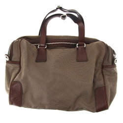 KENZO - Petit sac week-end en cuir et to