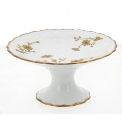 LIMOGES - Coupe sur piédouche ancienne e