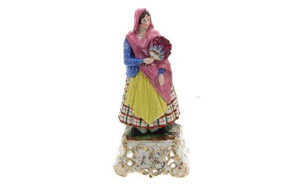 Porcelaine de PARIS (XIXème) - Statuette