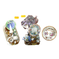 Lot de pièces de dînettes et miniatures 