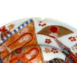 Suite de 7 assiettes en porcelaine ancie