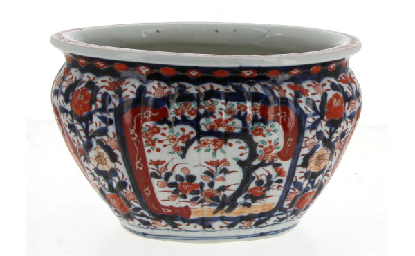 Jardinière en porcelaine du Japon à déco