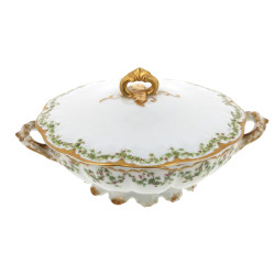 HAVILAND & Cie, Limoges - Légumier couve