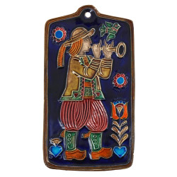 TABURET Quimper - Plaque décorative en f