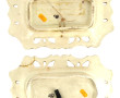 PB - Paire de plats décoratifs à décor e