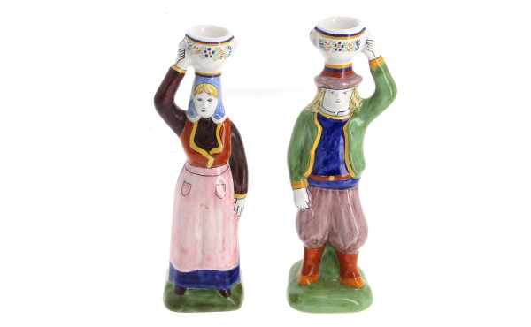 HB HENRIOT Quimper France - Paire de bou