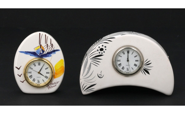 HB Henriot Quimper France - Deux pendule