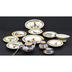 Henriot et HB Quimper - Eléments de dîne