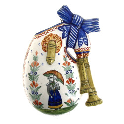 HR Quimper - Vase d'applique en forme de