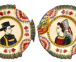 HENRIOT Quimper - Deux assiettes forme p