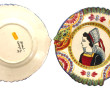 HENRIOT Quimper - Deux assiettes forme p