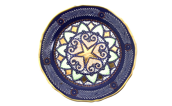 HB QUIMPER - Assiette à bords contours e