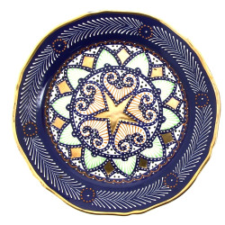 HB QUIMPER - Assiette à bords contours e